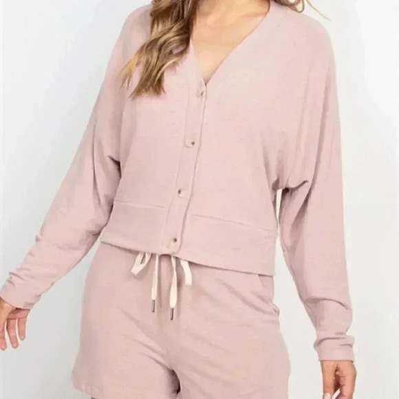 MAUVE TOP & SHORT SET - Picture 8 of 8